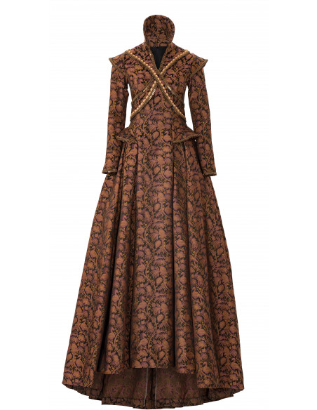 Patron Burda Carnaval 6398- Déguisement Historique Renaissance Femme