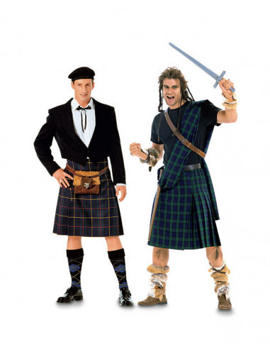 Patron Burda Carnaval 2515 - Déguisement Ecossais & Highlander Homme