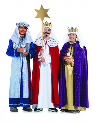 Patron Burda Carnaval 2438 - Déguisement Historique Les Rois Mages enfant