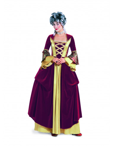 Patron Burda Carnaval 2447 - Déguisement Historique Robe Rococo Femme