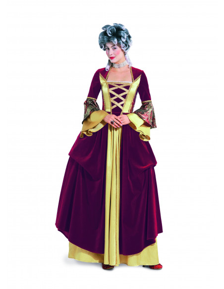 Patron Burda Carnaval 2447 - Déguisement Historique Robe Rococo Femme