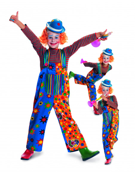 Patron Burda Carnaval 2448 - Déguisement Clown enfant