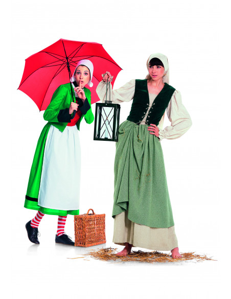 Patron Burda Carnaval 2457 - Déguisement Bécassine & Paysanne Femme