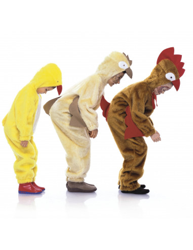 Patron Burda Carnaval 2425 - Déguisement Poule, poussin, coq enfant