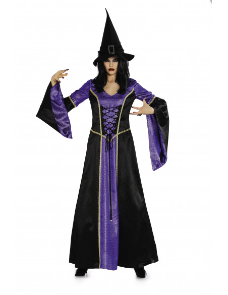 Patron Burda Carnaval 2405 - Déguisement Robe Moyen - âge, sorcière ou voyante Femme