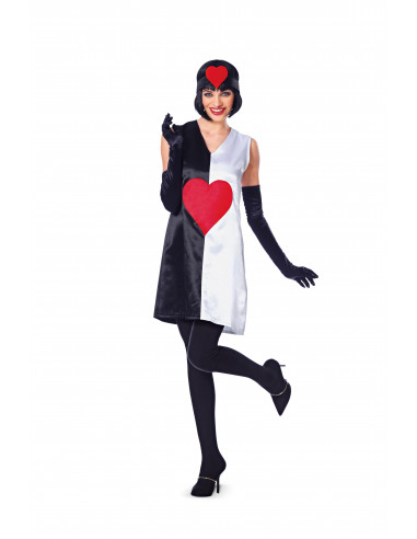 Patron Burda Carnaval 2383 - Déguisement Carte à jouer Femme