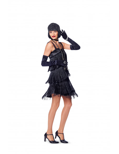 Patron Burda Carnaval 2376 - Déguisement Charleston Femme