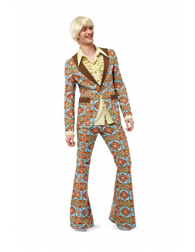 Patron Burda Carnaval 2374 - Déguisement Années 70 Homme