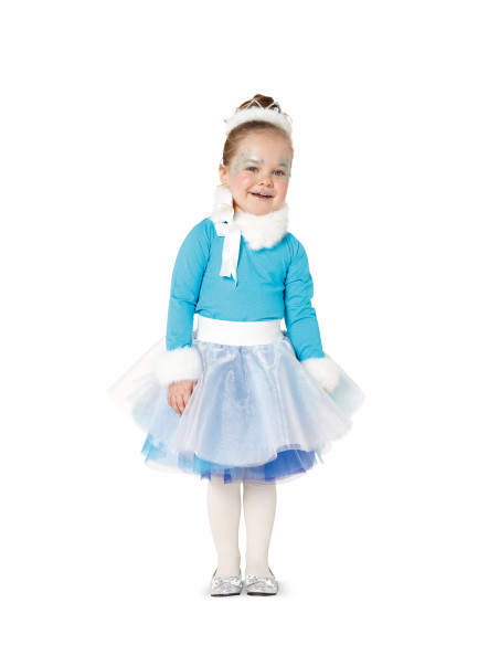 Patron Burda Carnaval 2371 - Déguisement de Sorcière, princesse des glaces et Elfe enfant