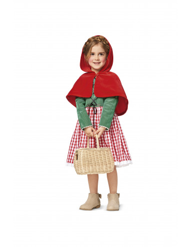 Patron Burda Carnaval 2356 -  Déguisement Petit chaperon rouge et Princesse enfant