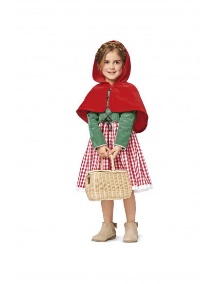 Patron Burda Carnaval 2356 -  Déguisement Petit chaperon rouge et Princesse enfant