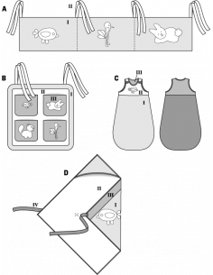 Patron Burda 9479 Kids Ensemble bébé 2