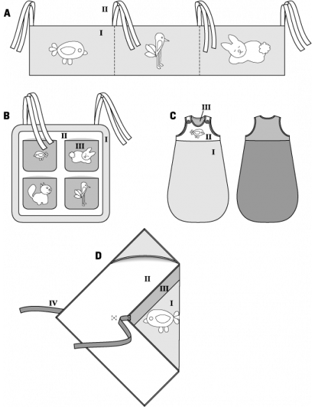 Patron Burda 9479 Kids Ensemble bébé