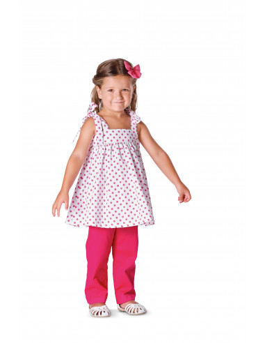Patron Burda 9437 Kids Coordonnés