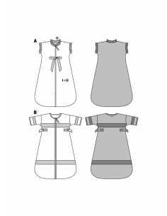 Patron Burda 9382 Kids Sacs de couchage 2