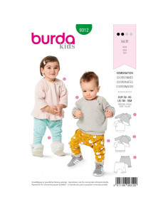 Patron Burda 9312