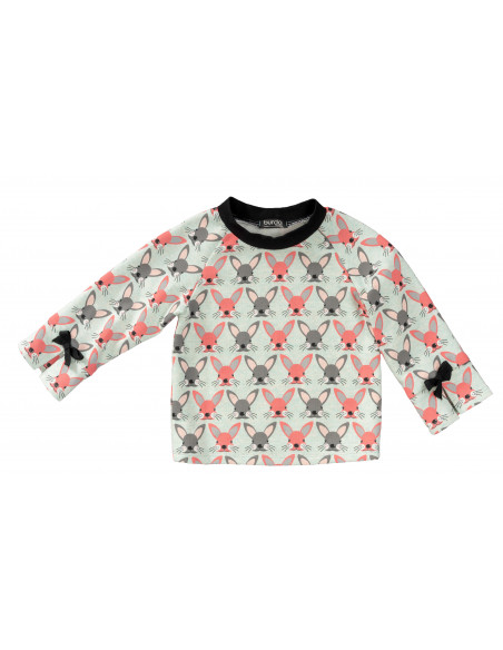 Patron Burda 9308 SweaTee-Shirt hoodie de 2 à 7 ans