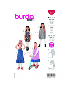 Patron Burda 9238-Robe