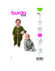 Patron Burda 9235-Grenouillère