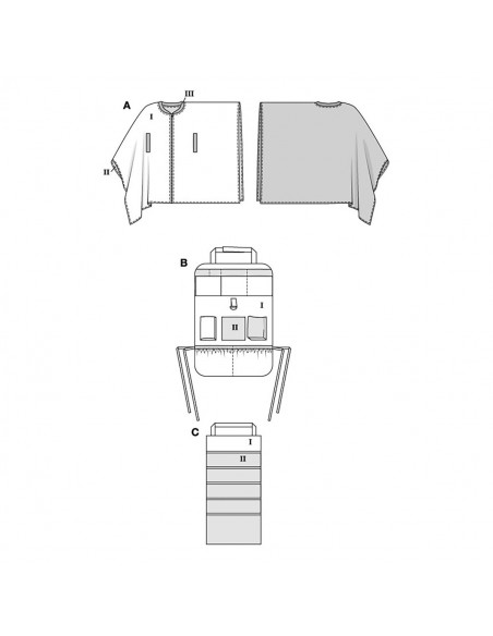 Patron Burda 9233-Accessoires bébé