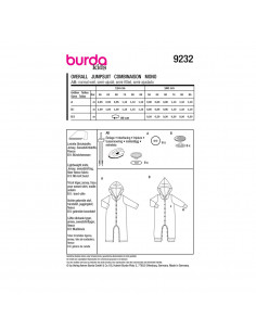 Patron Burda 9232-Grenouillère 2