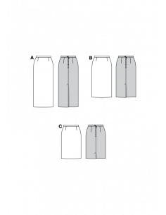 Patron Burda 8765 Jupe 2