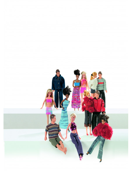 Patron Burda 8576 - Vêtements de poupée style Barbie