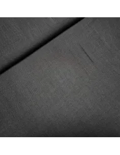 Tissu, Viscose Chambray Uni, Noir, Laize 145 cm, 100% Viscose 190g/m²