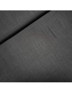 Viscose chambray, noir