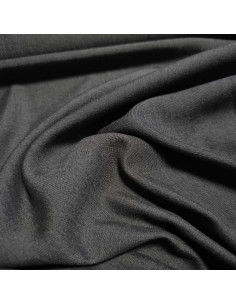 Viscose chambray, noir 2