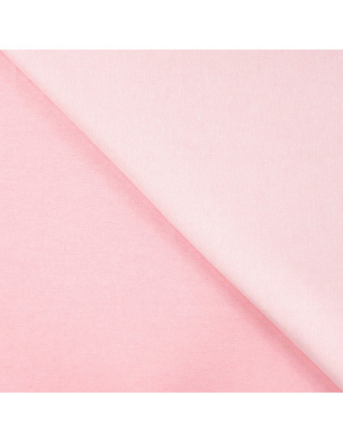 Tissu, Denim Jean Raide, Rose, Laize 145 cm, 95% Coton 5% Polyester 265g/m²