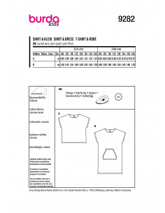 Patron Burda 8292 Manteau 2