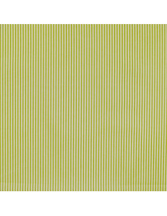 Popeline de coton, rayures, vert citron
