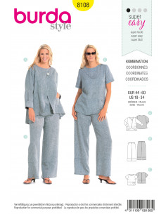 Patron Burda 8108 Ensemble