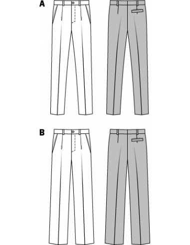 Patron Burda 7022 Pantalon