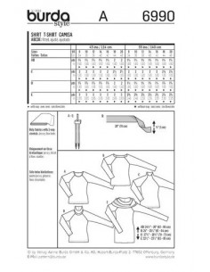 Patron Burda 6990 Tee-Shirt 2