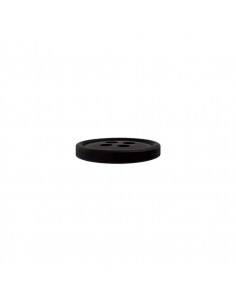 Bouton polyester, 4 trous, 9mm, noir 2