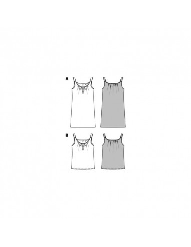 Patron Burda 6969 Robe et haut