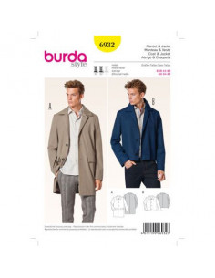 Patron Burda 6932 Manteau et veste