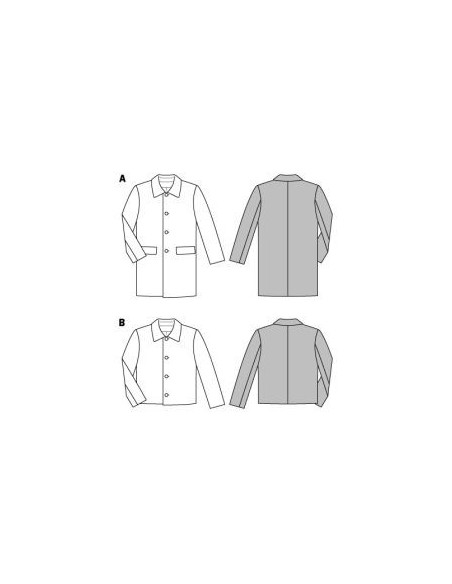 Patron Burda 6932 Manteau et veste