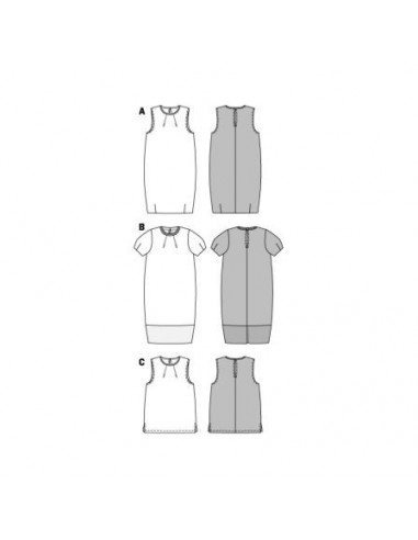 Patron Burda 6914 Robe et haut