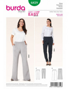 Patron Burda 6859 Pantalon
