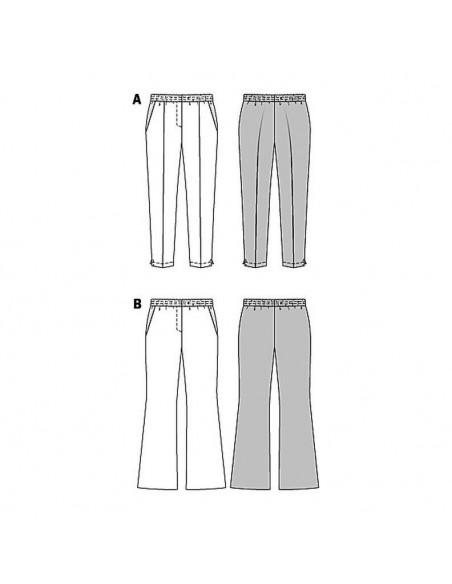 Patron Burda 6859 Pantalon