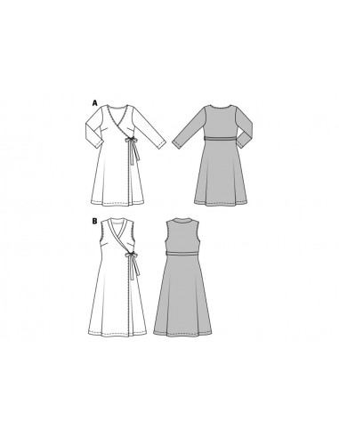 Patron Burda 6759 Robe