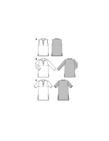 Patron Burda 6809 Blouse et tunique