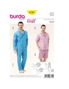 Patron Burda 6741 Pyjama