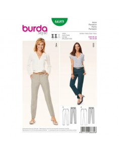 Patron Burda 6689 Pantalon