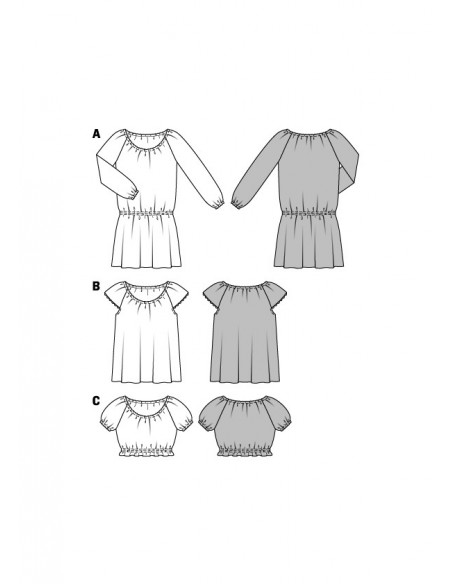 Patron Burda 6684 Robe et blouse