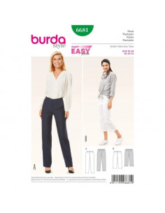 Patron Burda 6681 Pantalon