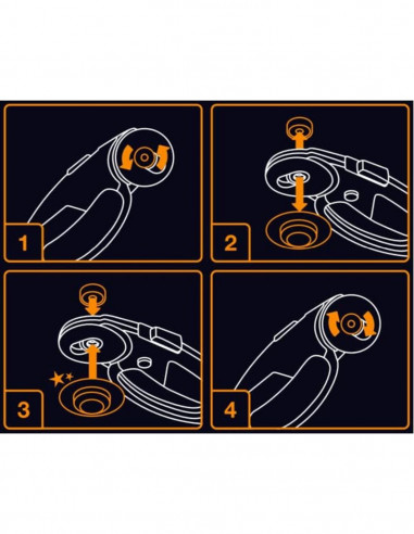 Lames de rechange pour couteaux rotatifs, Titanium, Fiskars, 45mm